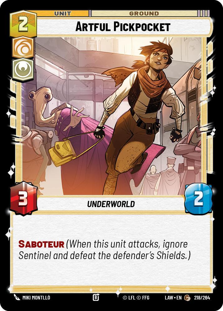 Artful Pickpocket (218/264) [A Lawless Time]