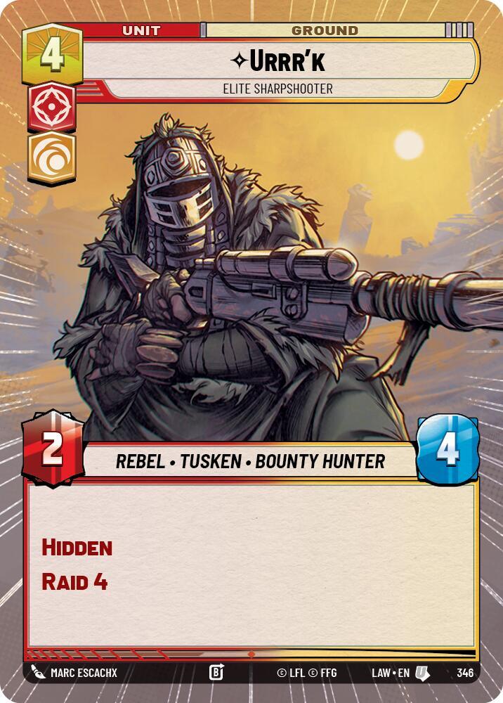 Urrr'k - Elite Sharpshooter (Hyperspace) (346) [A Lawless Time]