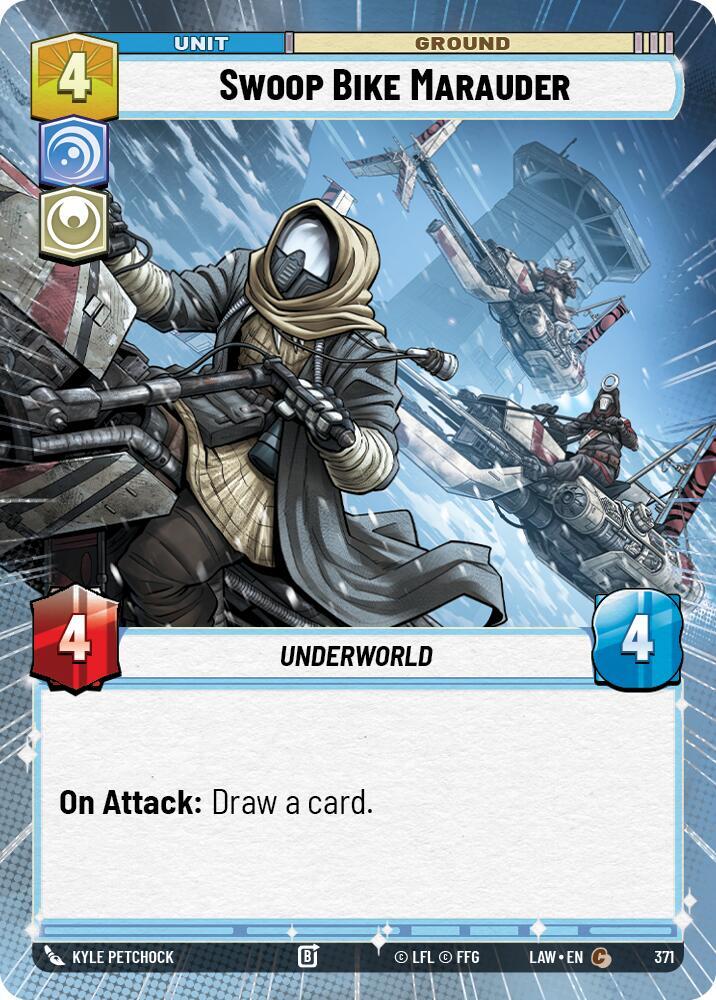 Swoop Bike Marauder (Hyperspace) (371) [A Lawless Time]