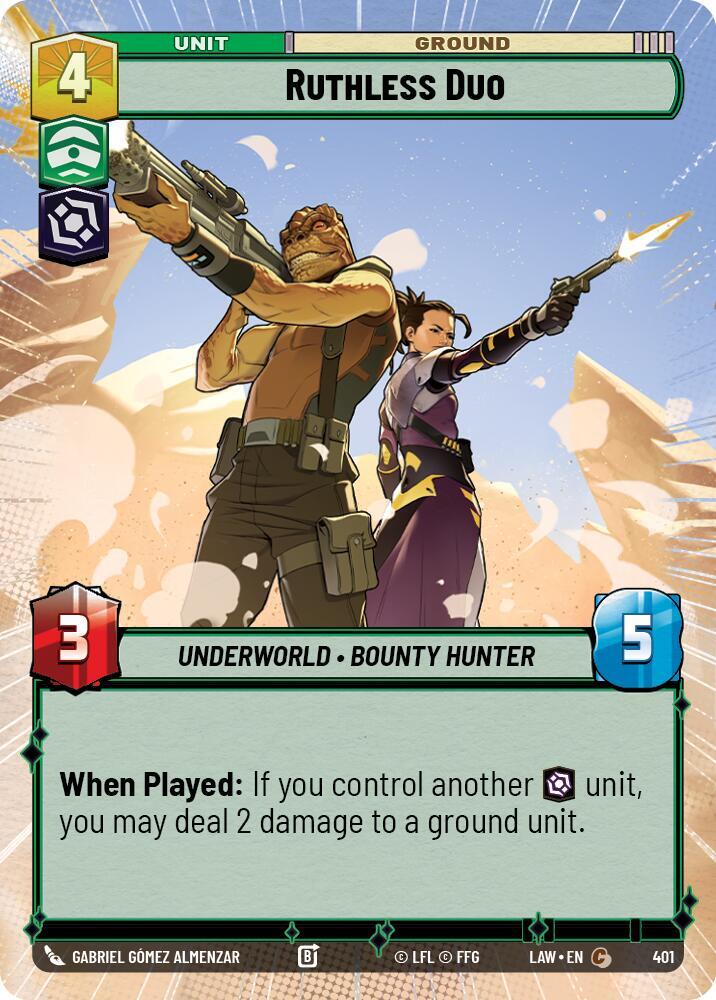 Ruthless Duo (Hyperspace) (401) [A Lawless Time]