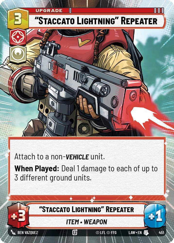 "Staccato Lightning" Repeater (Hyperspace) (451) [A Lawless Time]