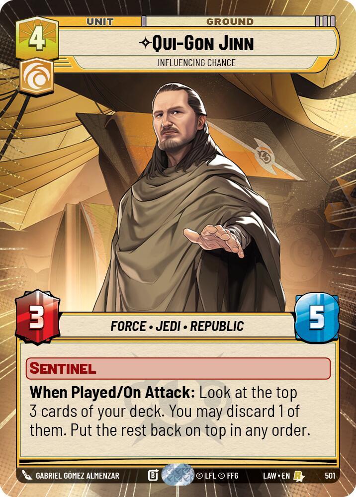 Qui-Gon Jinn - Influencing Chance (Hyperspace) (501) [A Lawless Time]