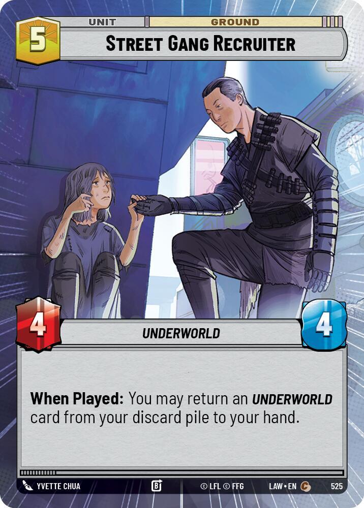 Street Gang Recruiter (Hyperspace) (525) [A Lawless Time]
