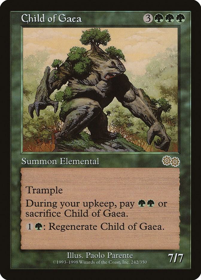 Child of Gaea (242) [Urza's Saga]