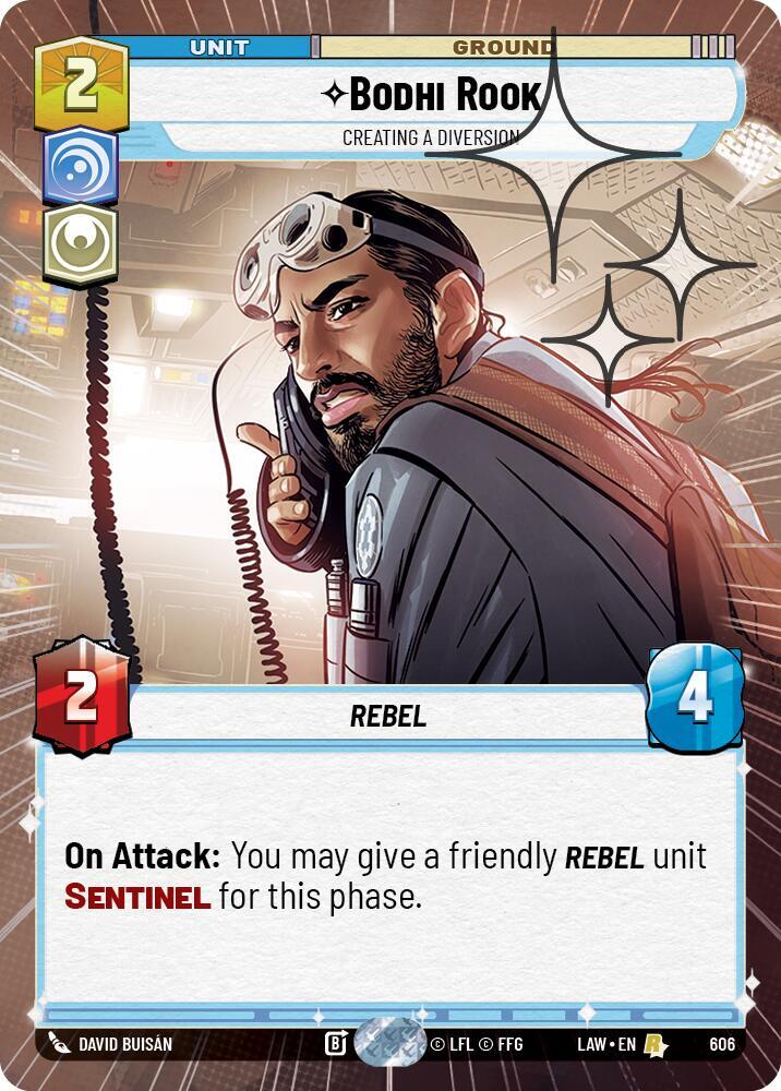 Bodhi Rook - Creating a Diversion (Hyperspace Foil) (606) [A Lawless Time]