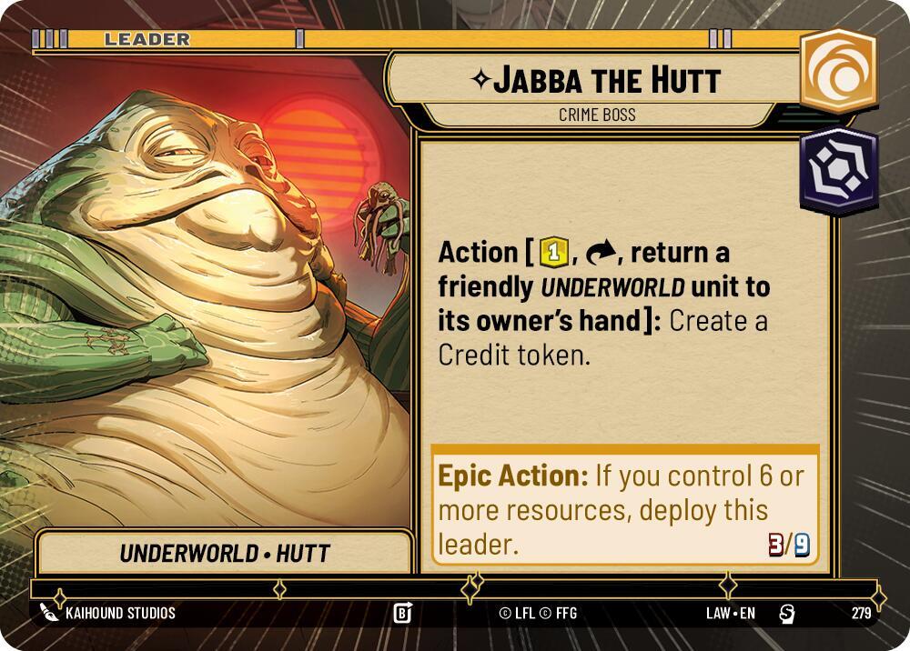 Jabba the Hutt - Crime Boss (Hyperspace) (279) [A Lawless Time]