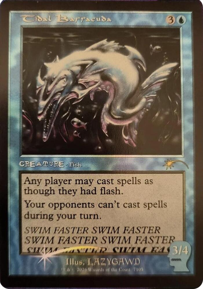 Tidal Barracuda (7105) [Secret Lair Drop]