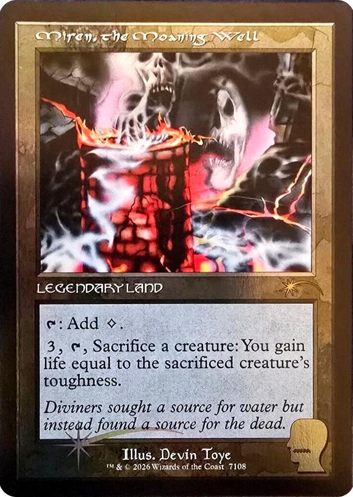 Miren, the Moaning Well (7108) [Secret Lair Drop]