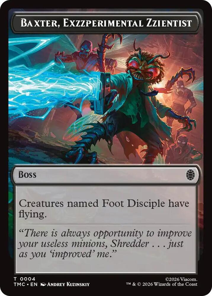 Baxter, Exzzperimental Zzientist (4) [Teenage Mutant Ninja Turtles Commander]