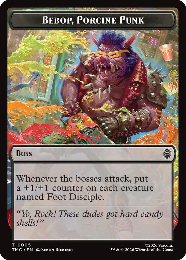 Bebop, Porcine Punk (5) [Teenage Mutant Ninja Turtles Commander]