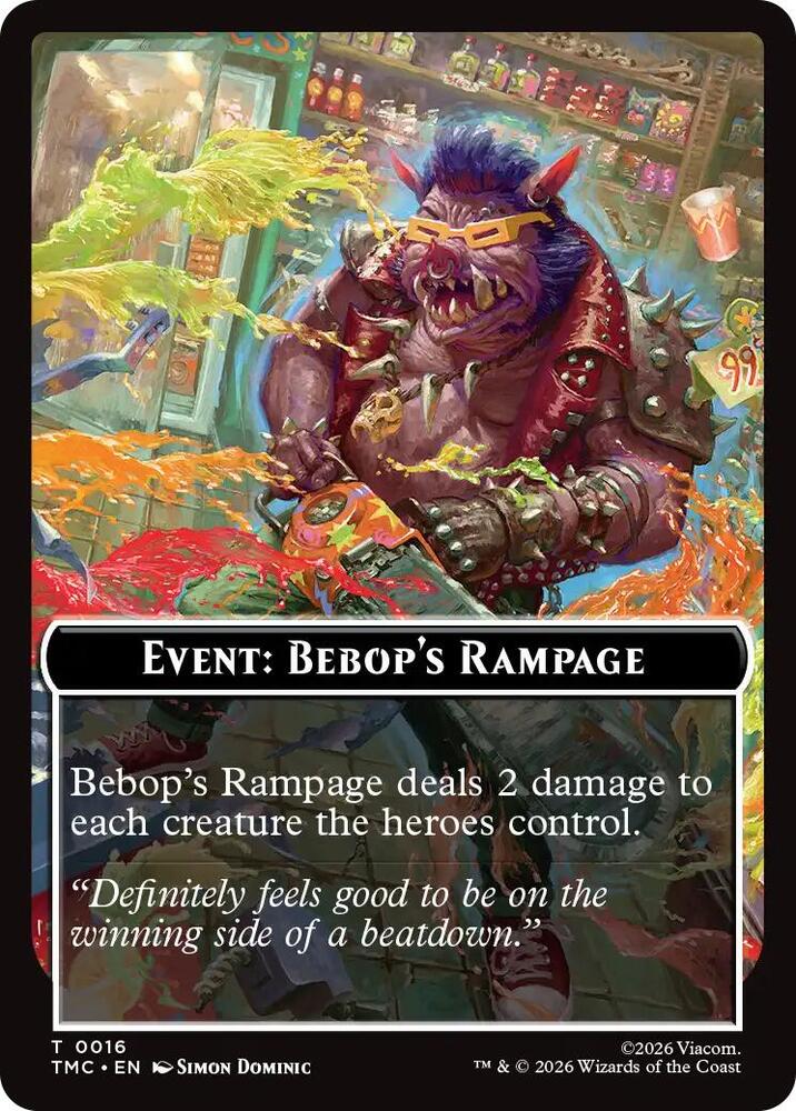 Event: Bebop's Rampage (16) [Teenage Mutant Ninja Turtles Commander]