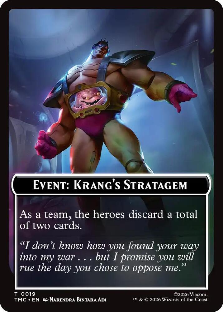 Event: Krang's Stratagem (19) [Teenage Mutant Ninja Turtles Commander]