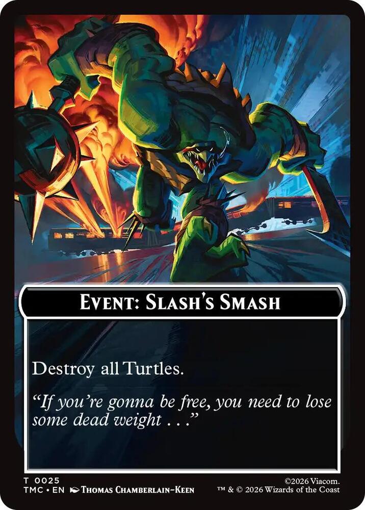 Event: Slash's Smash (25) [Teenage Mutant Ninja Turtles Commander]