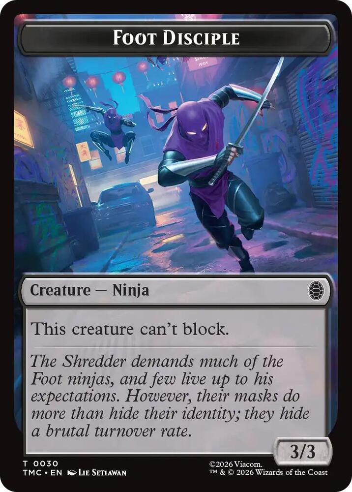 Foot Disciple (30) [Teenage Mutant Ninja Turtles Commander]