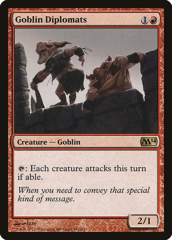 Goblin Diplomats (141) [Magic 2014]