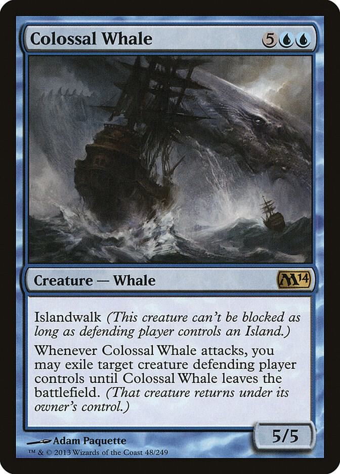 Colossal Whale (48) [Magic 2014]