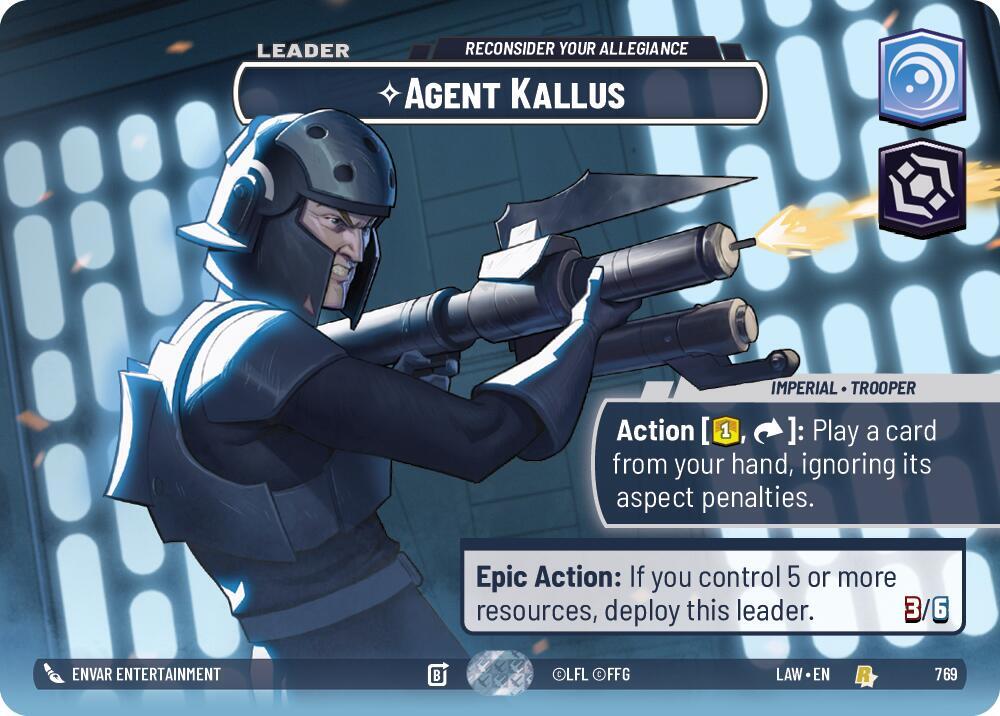 Agent Kallus - Reconsider Your Allegiance (Showcase) (769) [A Lawless Time]
