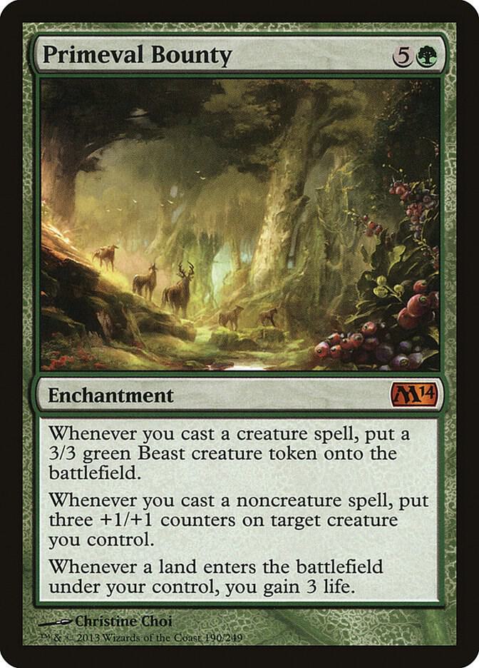 Primeval Bounty (190) [Magic 2014]