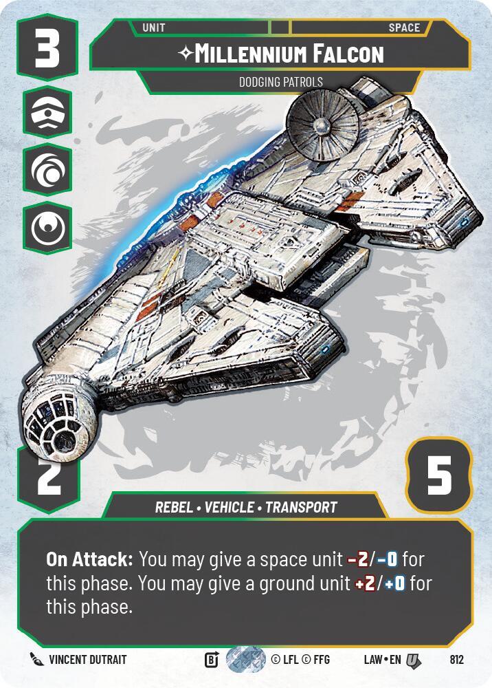 Millennium Falcon - Dodging Patrols (Prestige) (812) [A Lawless Time]
