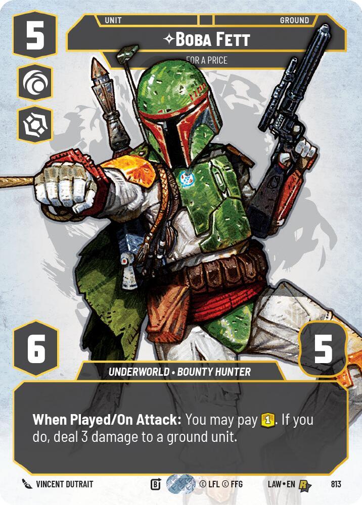 Boba Fett - For a Price (Prestige) (813) [A Lawless Time]