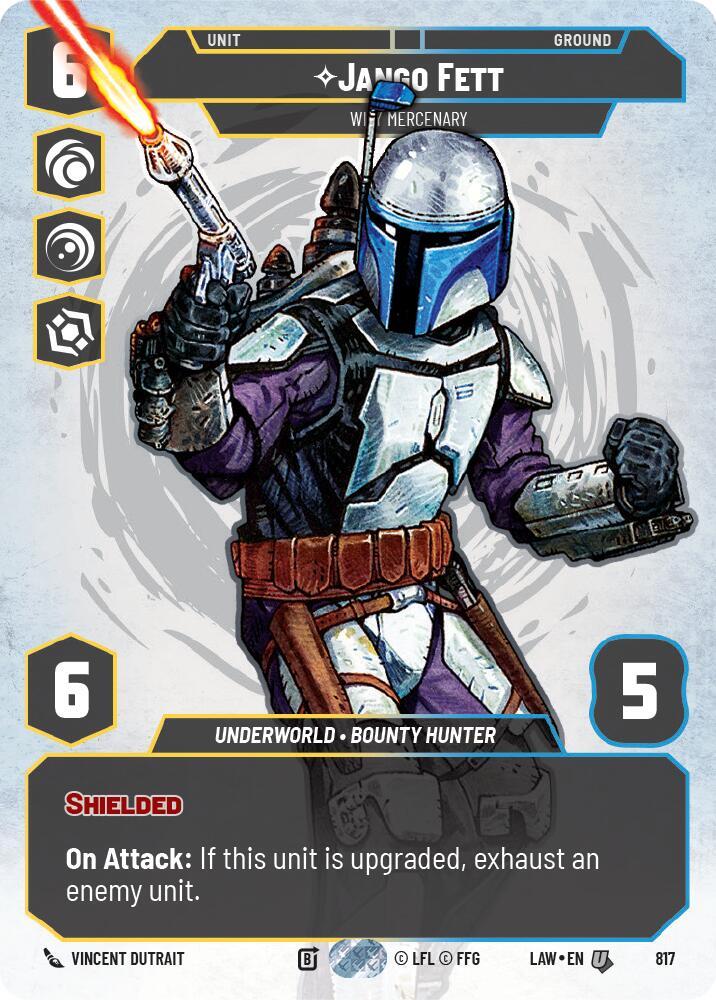 Jango Fett - Wily Mercenary (Prestige) (817) [A Lawless Time]