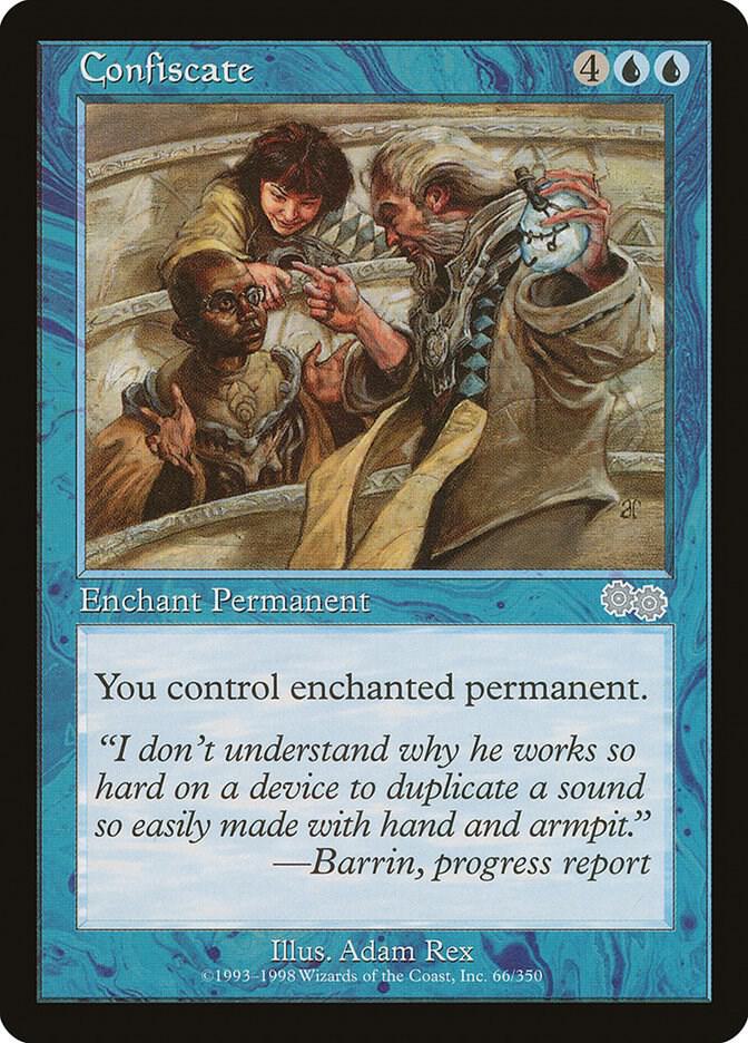 Confiscate (66) [Urza's Saga]