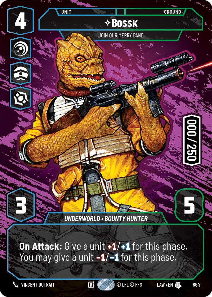 Bossk - Join Our Merry Band (Serialized) (864) [A Lawless Time]