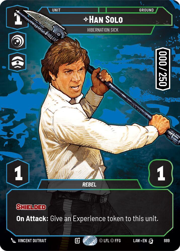 Han Solo - Hibernation Sick (Serialized) (889) [A Lawless Time]