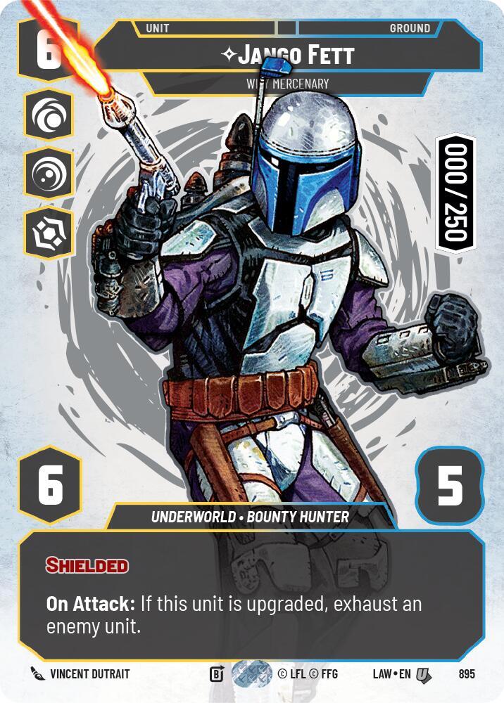 Jango Fett - Wily Mercenary (Serialized) (895) [A Lawless Time]