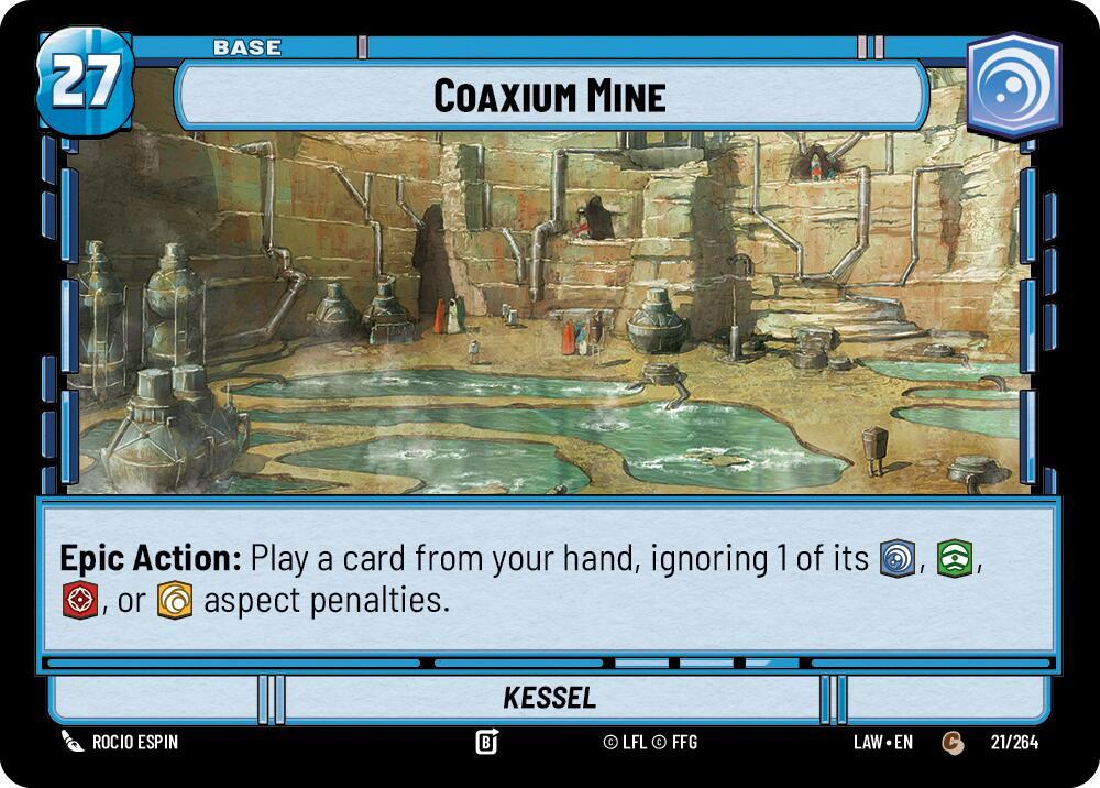 Coaxium Mine // Credit (21 // T01) [A Lawless Time]