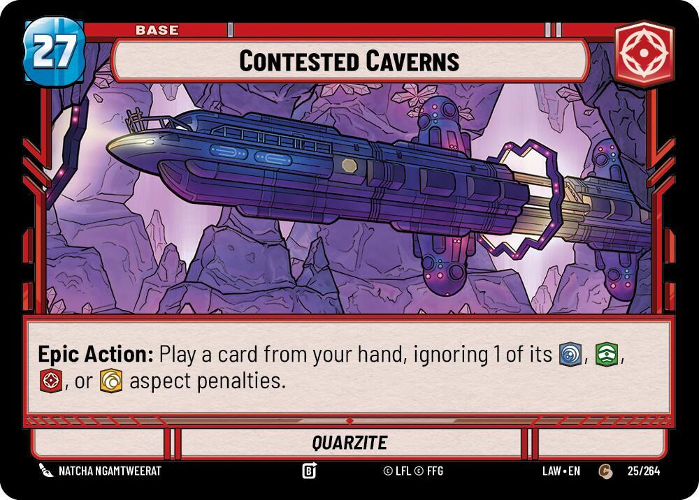 Contested Caverns // Shield (25 // T03) [A Lawless Time]