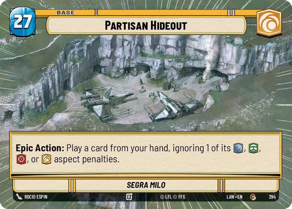 Partisan Hideout // Credit (Hyperspace) (294 // T04) [A Lawless Time]