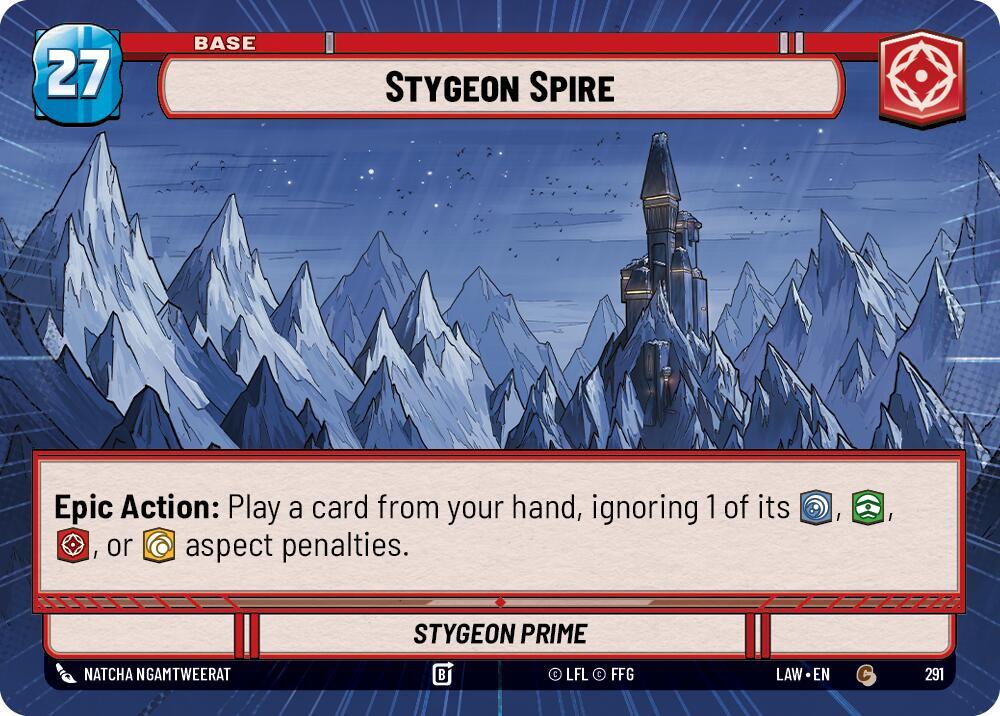 Stygeon Spire // Shield (Hyperspace) (291 // T06) [A Lawless Time]