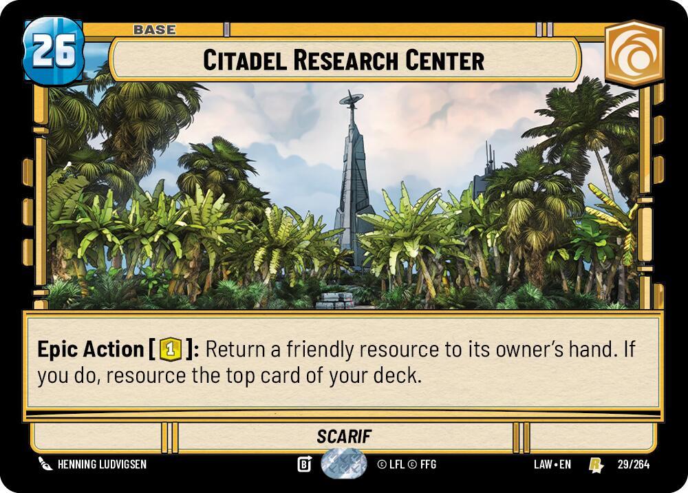 Citadel Research Center (29) [A Lawless Time]