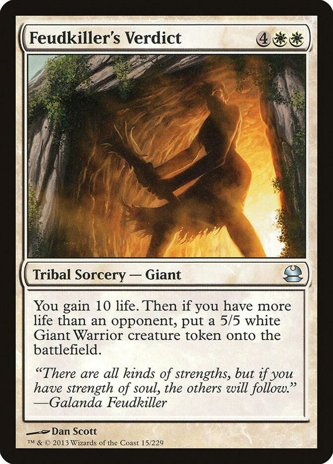 Feudkiller's Verdict (15) [Modern Masters]