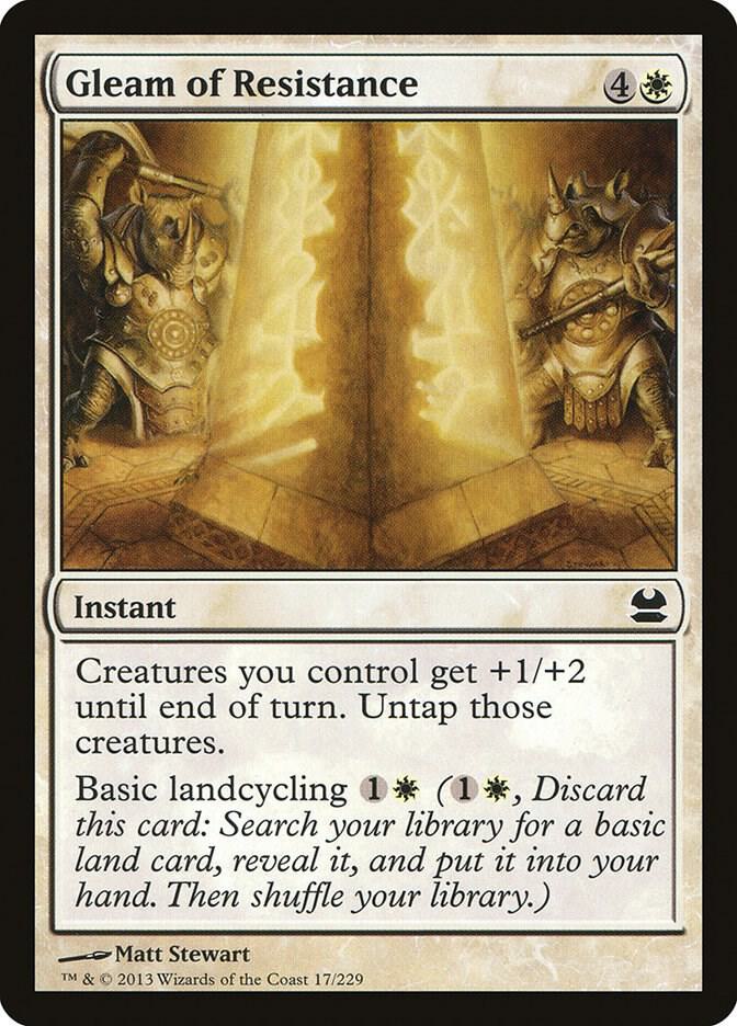 Gleam of Resistance (17) [Modern Masters]