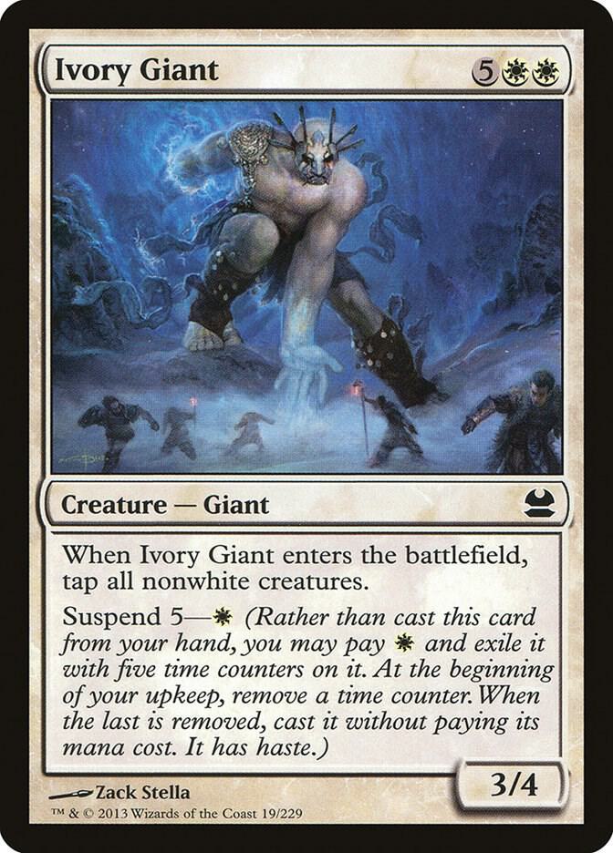 Ivory Giant (19) [Modern Masters]