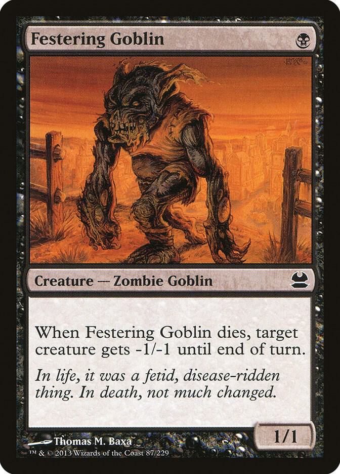 Festering Goblin (87) [Modern Masters]