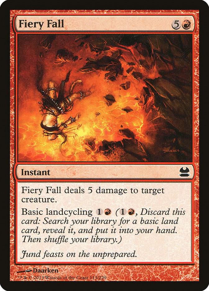 Fiery Fall (113) [Modern Masters]