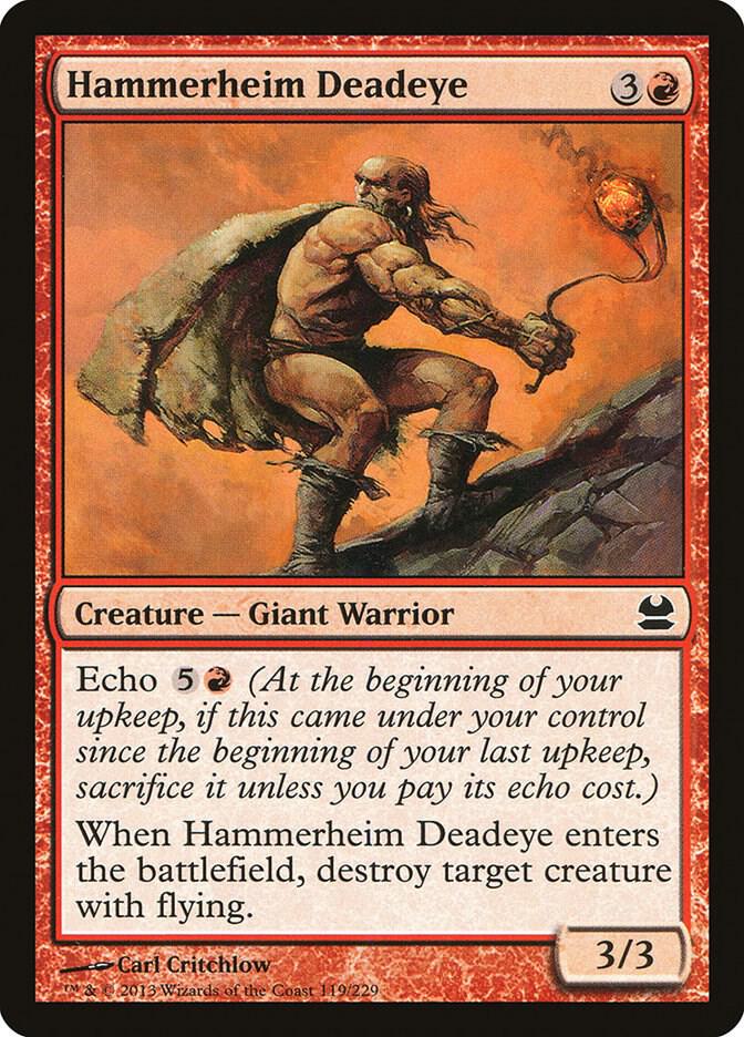 Hammerheim Deadeye (119) [Modern Masters]