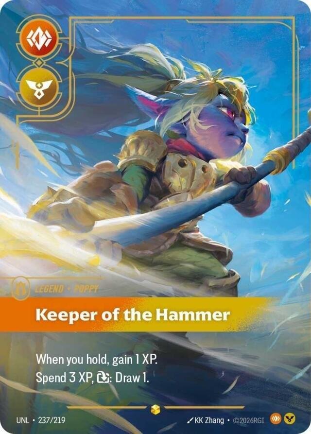 Poppy - Keeper of the Hammer (Overnumbered) (237/219) [Unleashed]