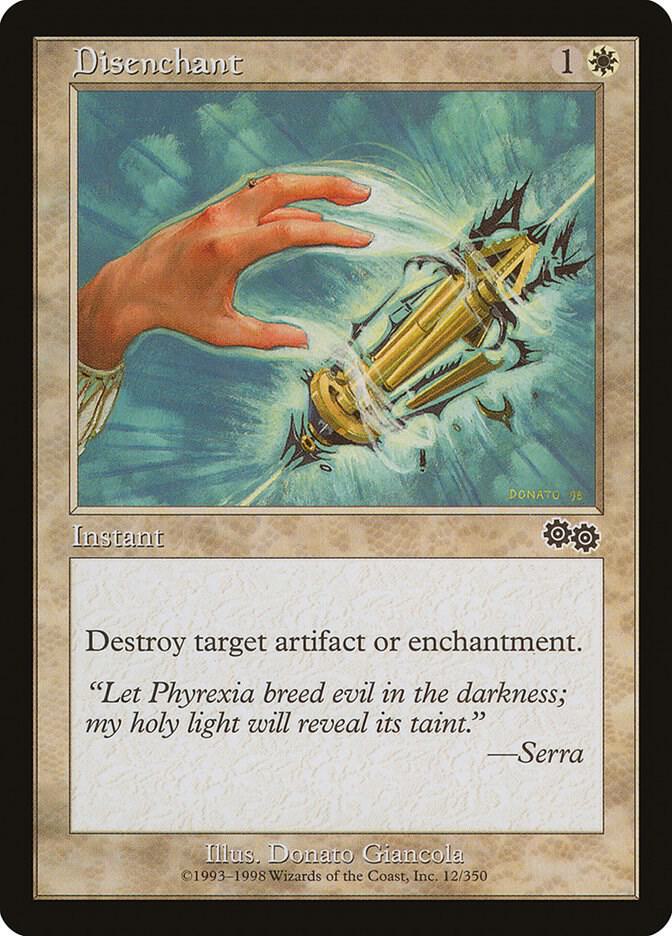 Disenchant (12) [Urza's Saga]