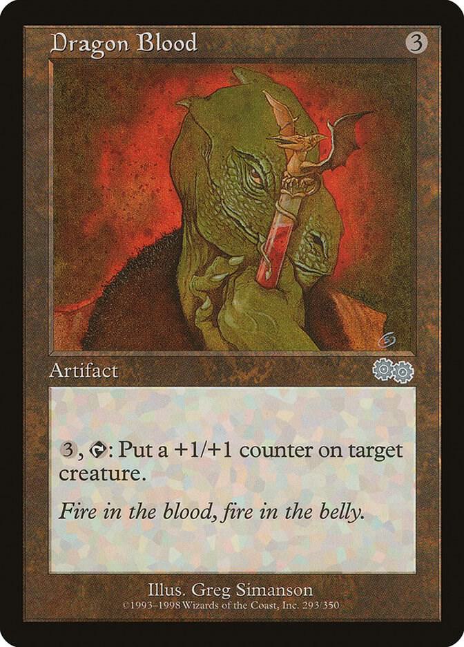 Dragon Blood (293) [Urza's Saga]