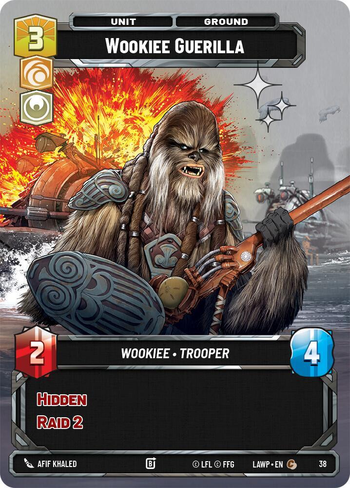 Wookiee Guerilla (Foil) (38) [A Lawless Time - Weekly Play Promos]
