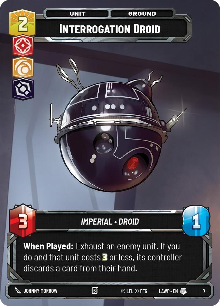 Interrogation Droid (7) [A Lawless Time - Weekly Play Promos]
