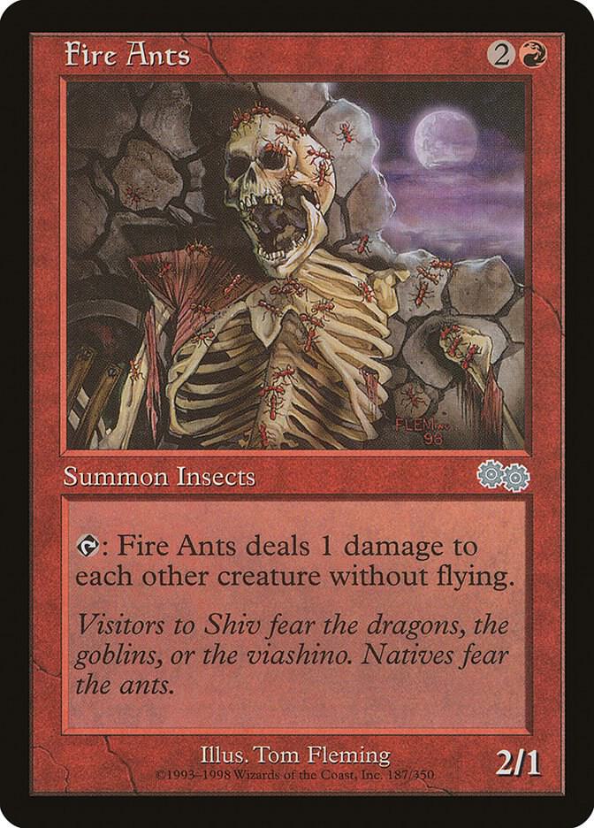 Fire Ants (187) [Urza's Saga]
