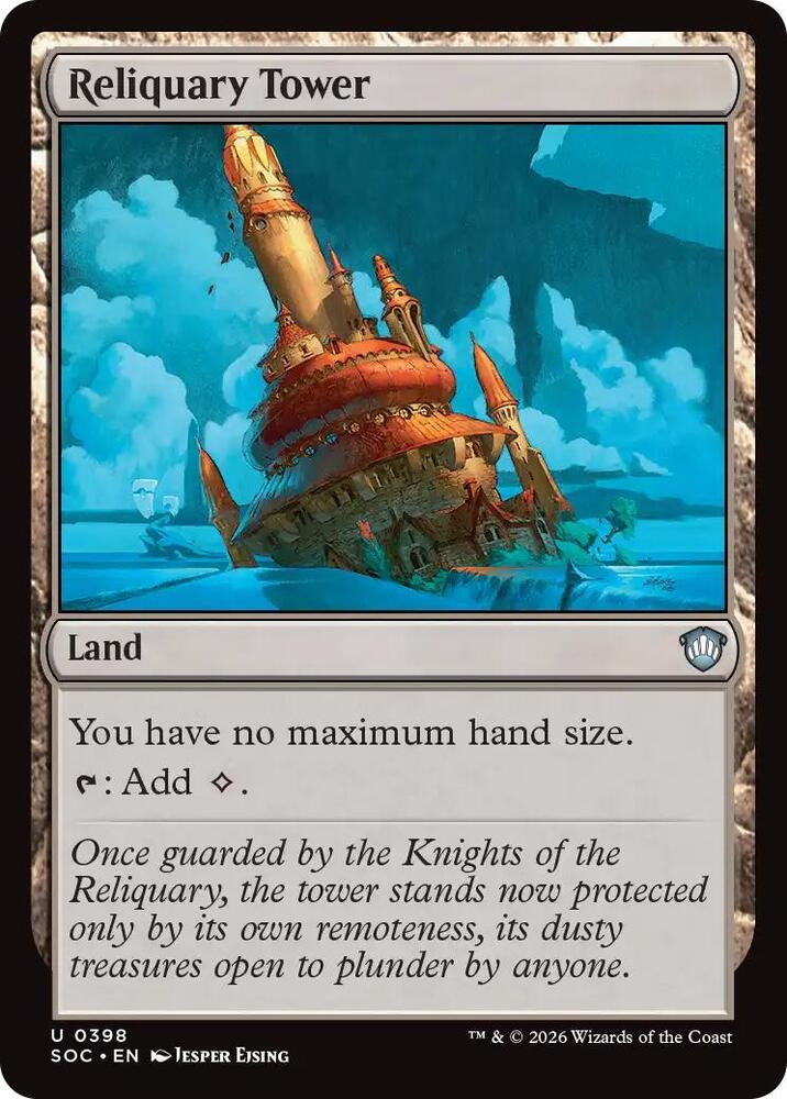 Reliquary Tower (398) [Secrets of Strixhaven Commander]