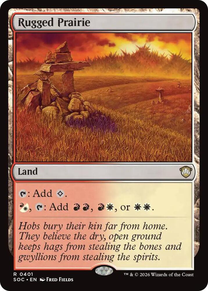 Rugged Prairie (401) [Secrets of Strixhaven Commander]