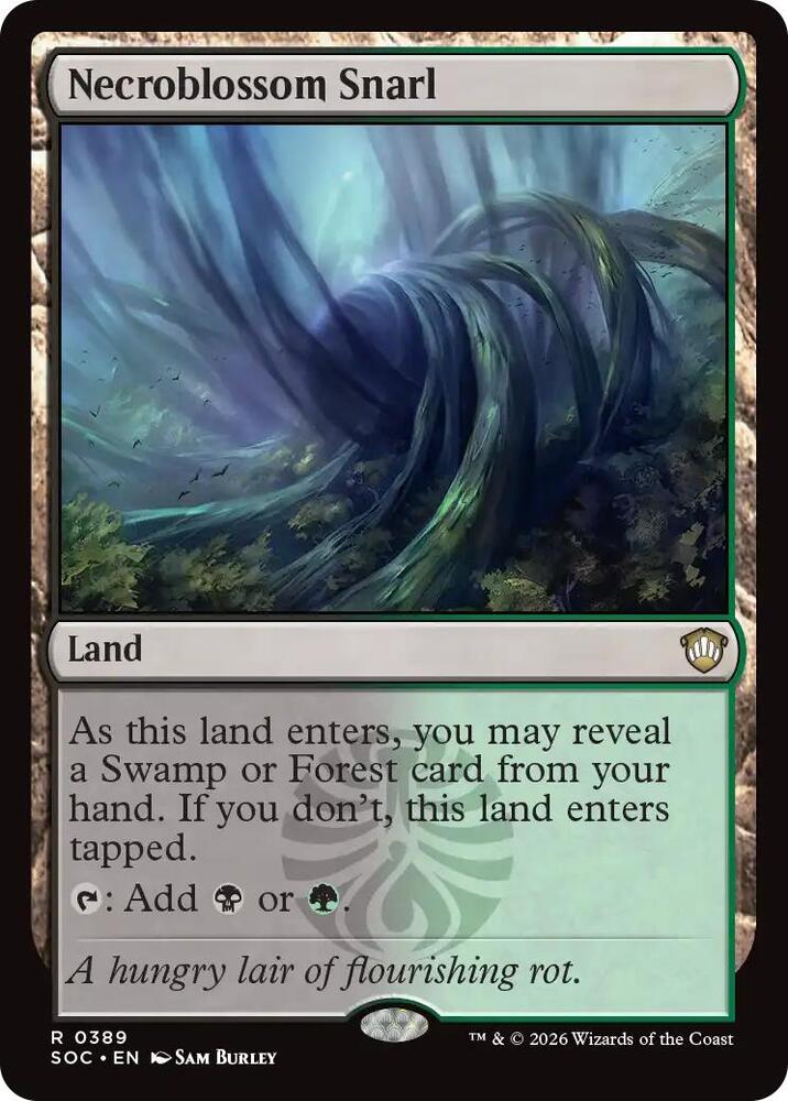 Necroblossom Snarl (389) [Secrets of Strixhaven Commander]