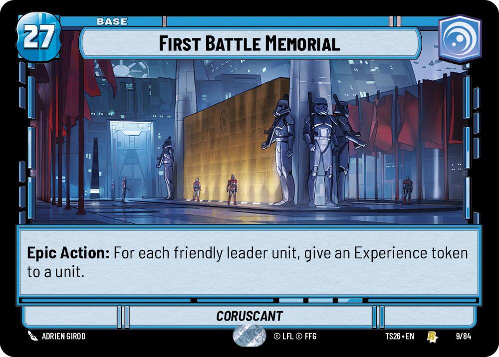 First Battle Memorial (9/84) [Twin Suns]
